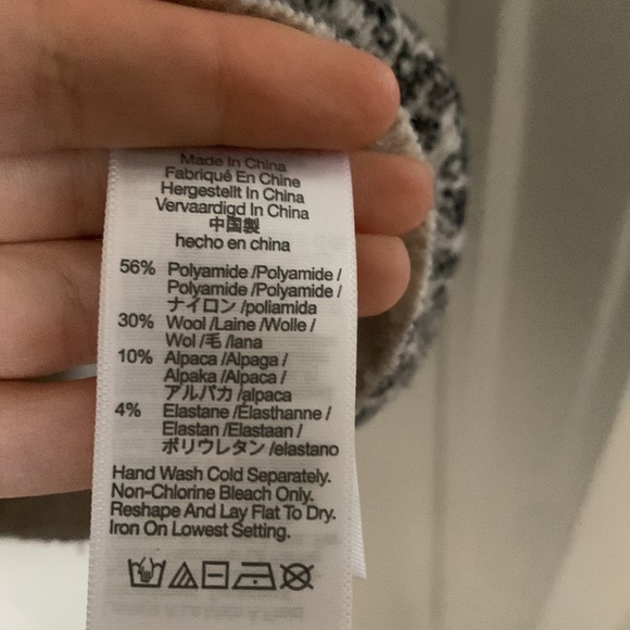 Madewell wool alpaca blend floral sweater - Picture 5 of 6